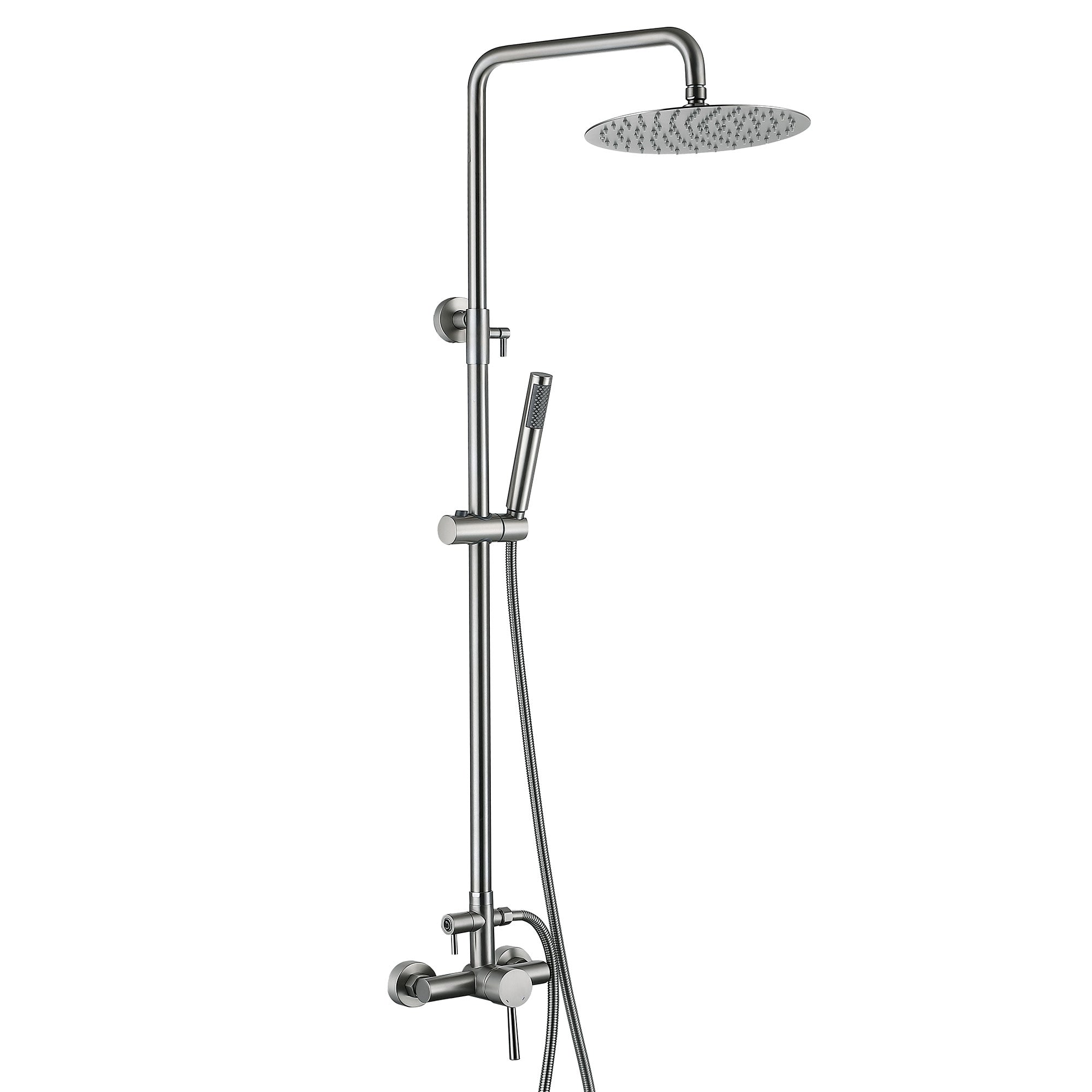 Modern Outdoor Shower Fixture with SUS 304 Stainless Steel – Mooroca